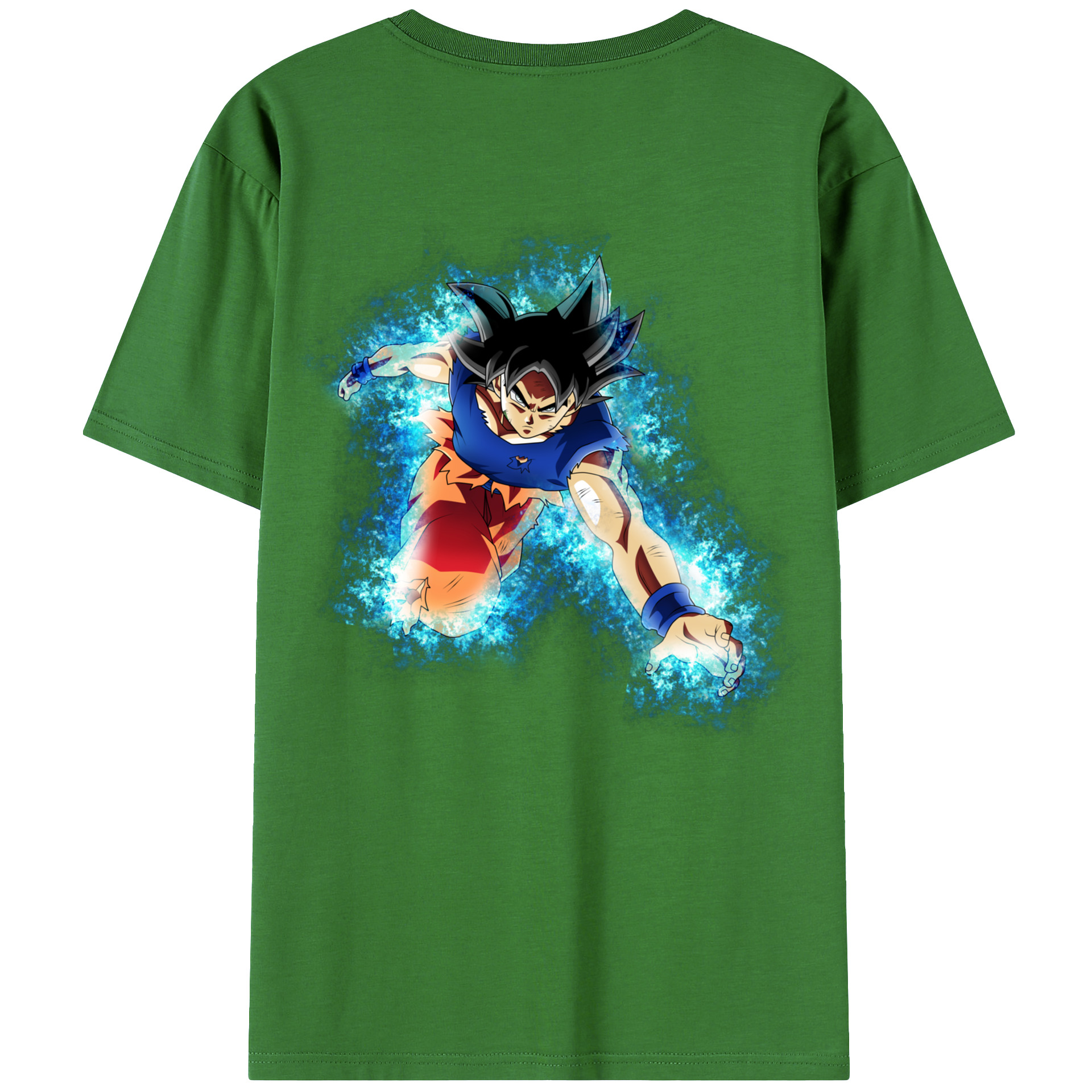 （画像用） ドラゴンボール 孫悟空（そん ごくう）Son Goku カカロット DRAGON BALL Kakarotto レディース半袖Tシャツ(バックプリント)